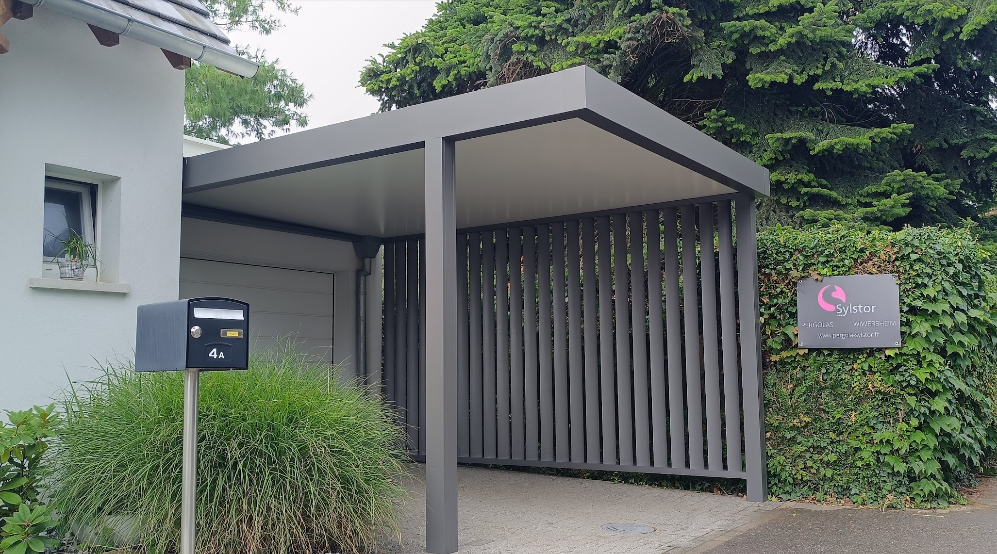 Carport à Toiture en Bac acier